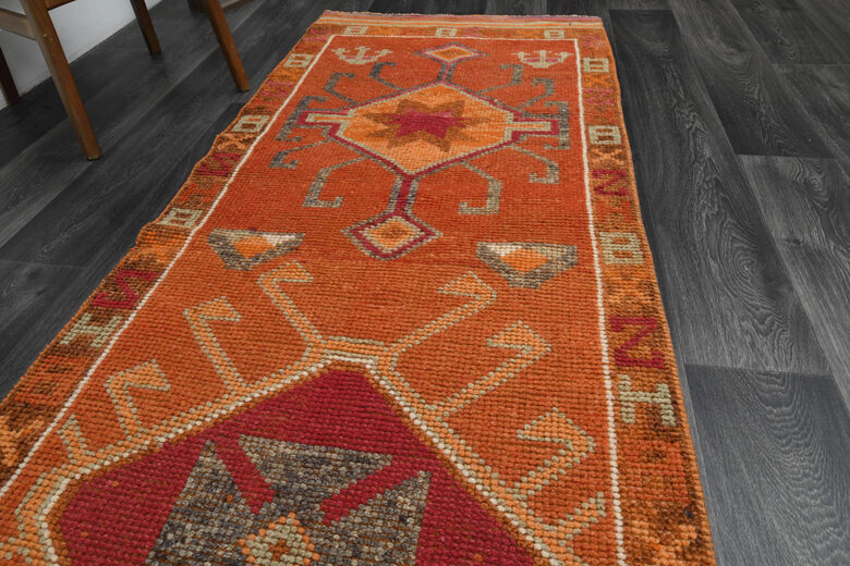 Turkish Vintage Runner Rug