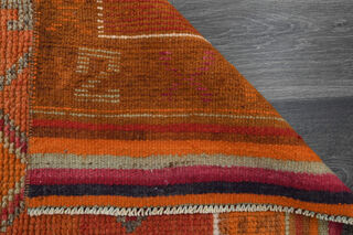 Turkish Vintage Runner Rug - Thumbnail