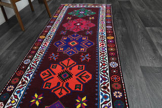 Turkish Vintage Runner Rug - Thumbnail