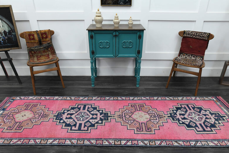 Turkish Vintage Runner Rug