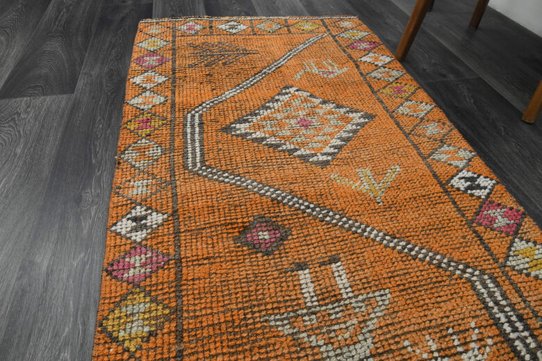 Handwoven Vintage Runner Rug