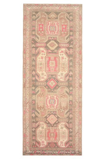 Vintage Persian Runner Rug - Thumbnail