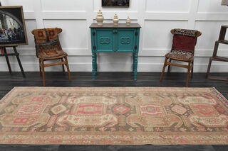 Vintage Persian Runner Rug - Thumbnail