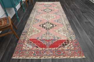 Oriental Wide Runner Rug - Thumbnail