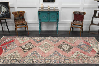 Oriental Wide Runner Rug - Thumbnail