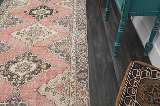 Oriental Wide Runner Rug - Thumbnail