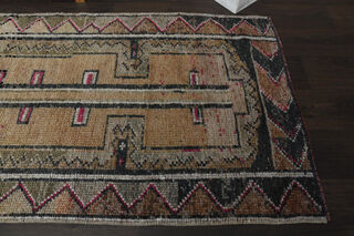 Vintage Turkish Runner Rug - Thumbnail