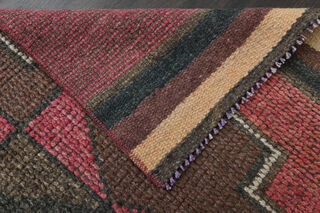 Handmade Vintage Runner Rug - Thumbnail