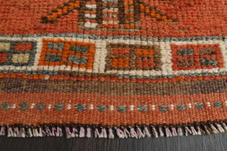 Turkish Vintage Runner Rug - Thumbnail