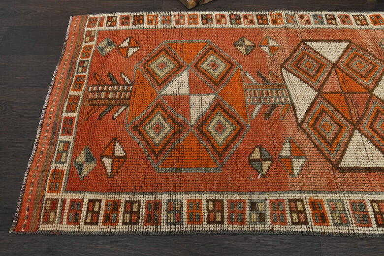 Turkish Vintage Runner Rug