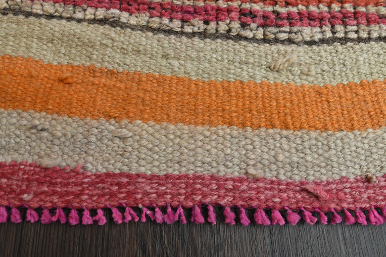 Vintage Handwoven Runner Rug