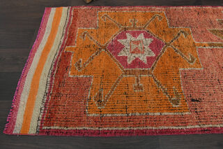 Vintage Handwoven Runner Rug - Thumbnail