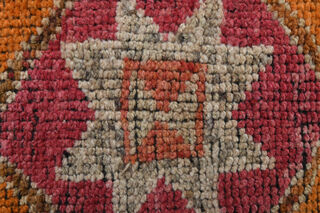 Vintage Handwoven Runner Rug - Thumbnail