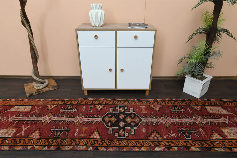 Turkish Vintage Runner Rug