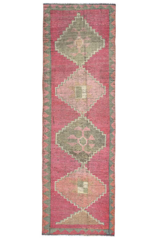 Vintage Handmade Runner Rug