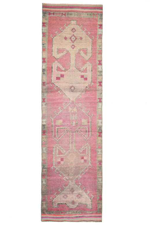 Handmade Vintage Pink Runner