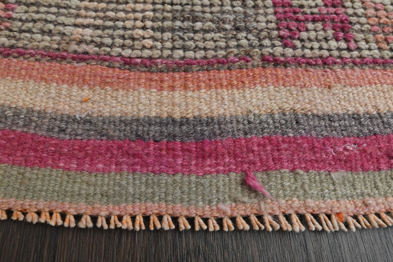 Handmade Vintage Pink Runner