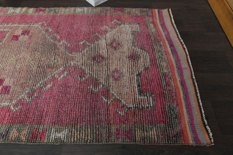 Handmade Vintage Pink Runner