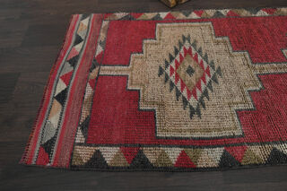 Turkish Vintage Runner Rug - Thumbnail