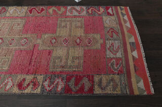 Turkish Vintage Runner Rug - Thumbnail