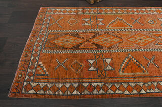 Ikat Orange Vintage Runner - Thumbnail