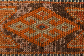 Ikat Orange Vintage Runner - Thumbnail