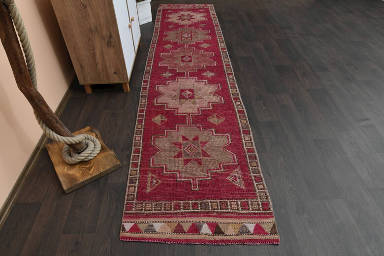 Turkish Vintage Runner Rug