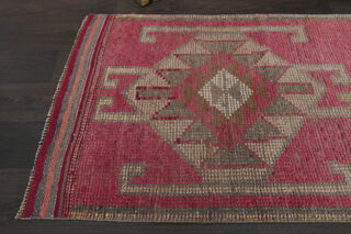 Turkish Vintage Runner Rug - Thumbnail