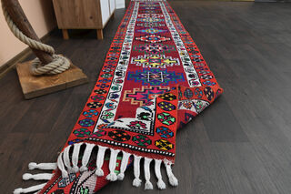 Narrow Vintage Runner Rug - Thumbnail