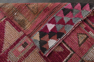 Turkish Vintage Runner Rug - Thumbnail