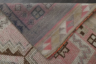 Turkish Vintage Runner Rug - Thumbnail