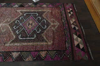 Turkish Vintage Runner Rug - Thumbnail