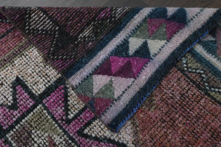 Turkish Vintage Runner Rug - Thumbnail