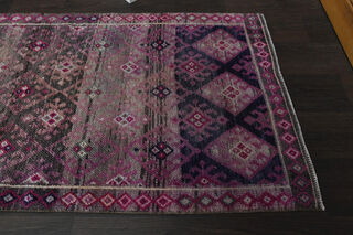 Turkish Vintage Runner Rug - Thumbnail