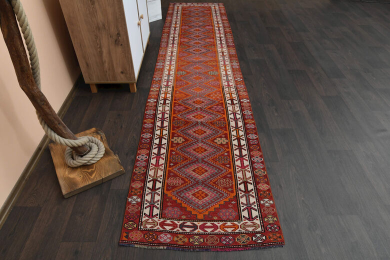 Turkish Vintage Runner Rug