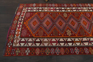 Turkish Vintage Runner Rug - Thumbnail