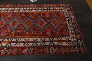 Turkish Vintage Runner Rug - Thumbnail