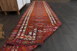 Turkish Vintage Runner Rug - Thumbnail