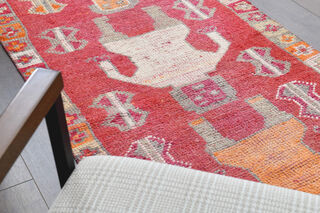 Turkish Vintage Runner Rug - Thumbnail