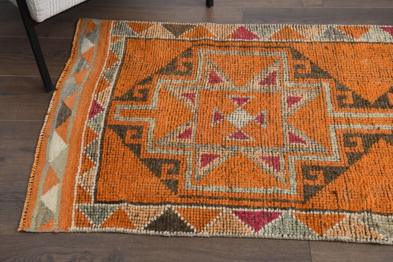 Vintage Turkish Runner Rug