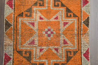 Vintage Turkish Runner Rug - Thumbnail