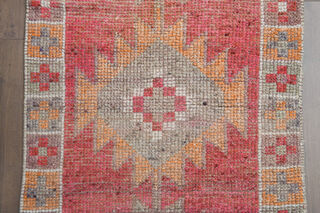 Dark Pink - Turkish Runner Rug - Thumbnail