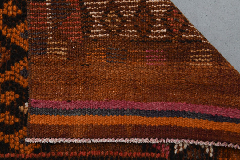 Vintage Handmade Runner Rug