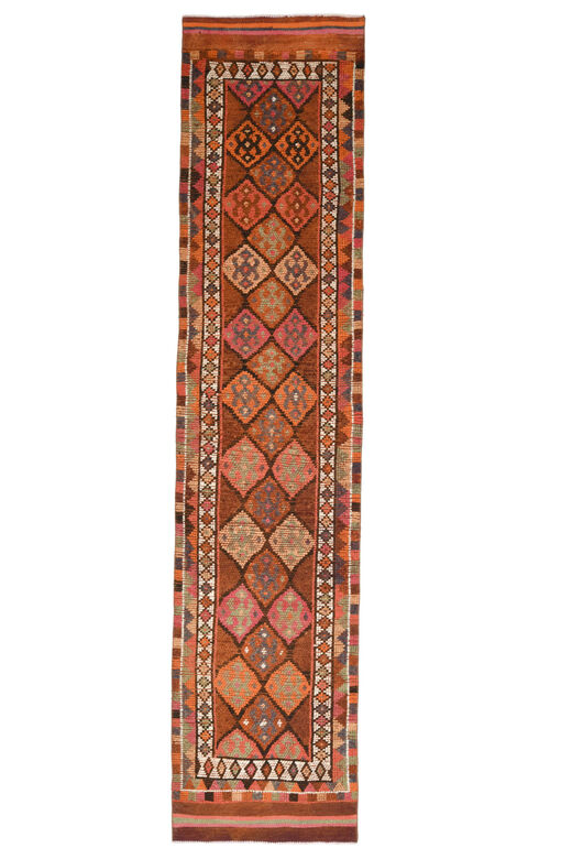 Vintage Handmade Anatolian Runner Rug