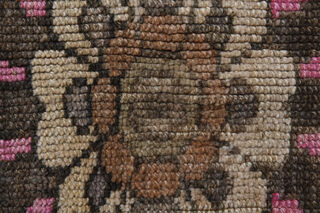 Brown Wide Runner Rug - Thumbnail