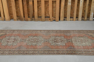 Oriental Vintage Runner Rug - Thumbnail