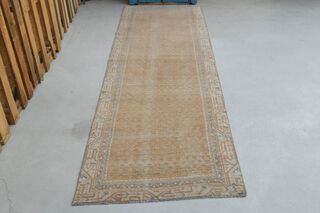 Turkish Vintage Runner Rug - Thumbnail