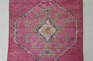 Turkish Vintage Runner Rug - Thumbnail