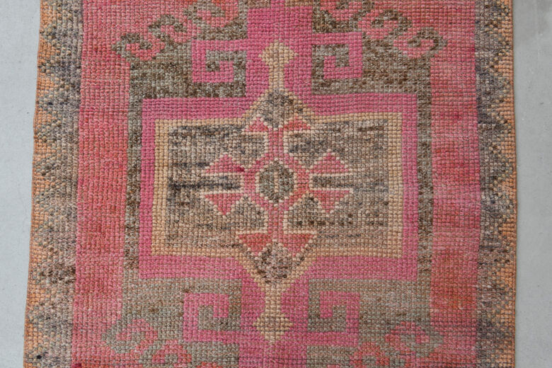 Muted Pink Vintage Runner