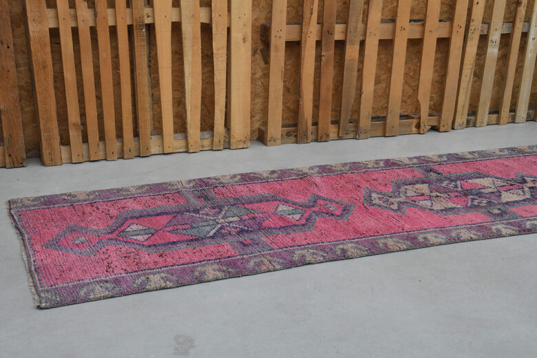 Handmade Vintage Runner Rug